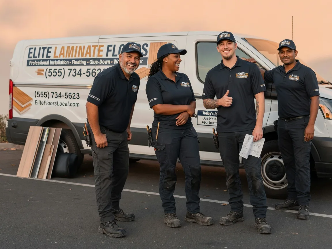 Laminate flooring installation company in Reinholds, PA